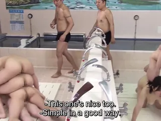 JAV time stop naked pyramid of women in bathhouse Subtitles