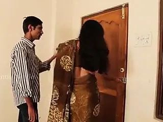 Indian mom with step son friend hot