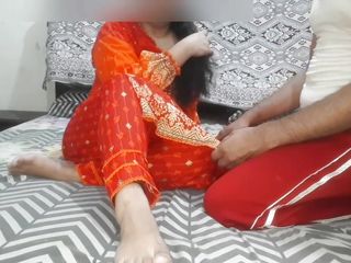 Desi stepsis took her stepbro room for a night where he want to sleep with hot teen stepsister in hindi 