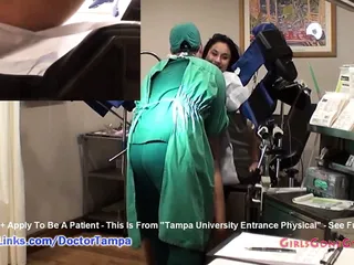Alexa chang gets gyno exam from doctor in tampa on camera