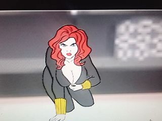 Black Widows Tits Pop Out (Sneak Preview) Avengers Cartoon Sex