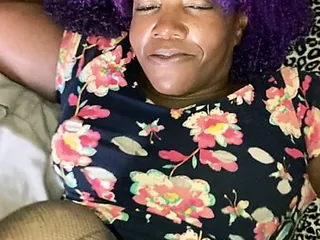 Black granny is getting fucked by young Latin daddy