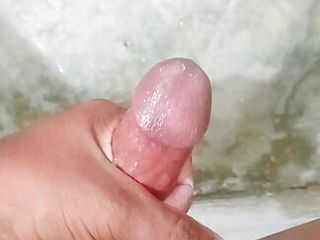 A pakistani boy having masturbating in washroom