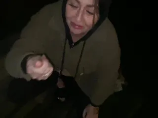 Cracky is  given cigarettes if she flashes her pussy  