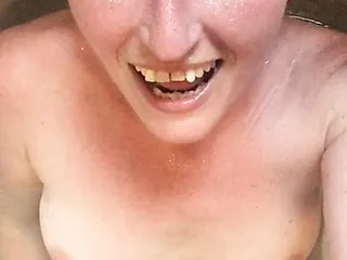 A video I sent to a 30st 420lb fella telling him how much I wanted to fuck him whilst I was wanking in the bath
