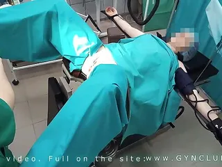 Green color in gyno exam