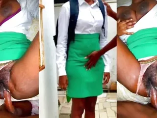 18y student in uniform visited boyfriend with hairy pussy during class hours