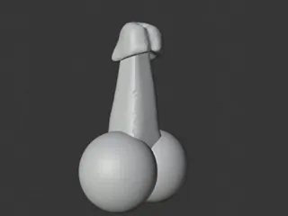 3d dick and short 