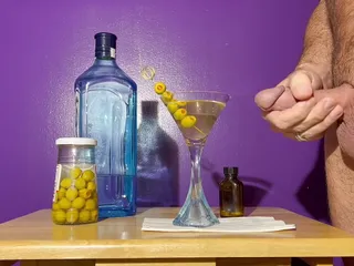 Hand Jerked Dirty Sperm Martini
