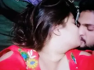 Desi cute girl kissing passionate 