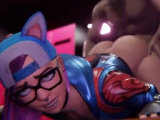 3D Compilation: Fortnite Blowjob Cowgirl Deepthroat Dick Ride Doggystyle Fuck Uncensored Hentai 