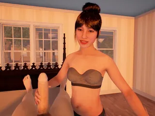 XPorn3D Virtual Reality Handjob by a Cute Asian Teen &ndash; Hentai