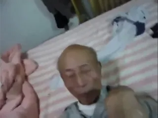 Very strong fucking Japanese grandpa