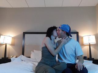 Guy Kissing Hot Woman