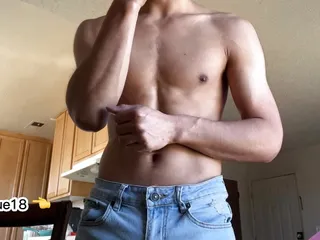 Sexy 18 year old boy eating nuts to ejaculate huge