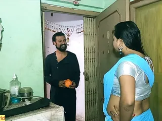 Desi hot bhabhi having sex secretly with house owner&rsquo;s son!! Hindi webseries sex