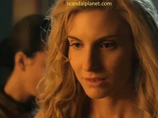 Lucy Lawless And Viva Bianca In Spartacus ScandalPlanet.Com