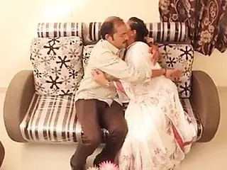 Indian surekha  aunty with old man hardcore sex