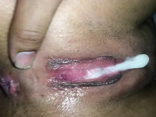 cheating on my cuckold hubby with a black friend &ndash; creampied so deep and gaping my pussy to drip out all the cum