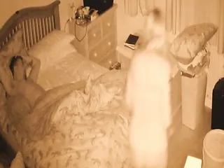 Stepmom is scared to be alone during storm and sneaks into stepson&#039;s room, please don&#039;t cum in your stepmom&#039;s pussy