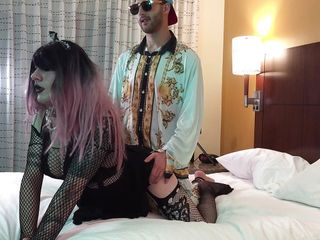 Rapper Fucks Goth Trans Girl Doggystyle