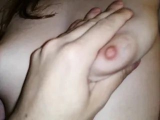 hot girlfriend rubs pussy on cock, sea of sperm
