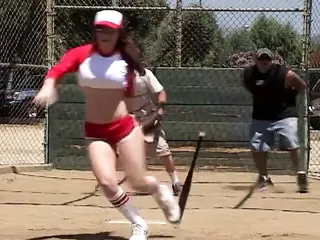 Baseball girls have a wet orgy by the pool