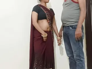 Indian Desi village bhabhi cheat her husband  gawo ke dever ko phone karkar bulaya fear dogy sex kiya clear Hindi audio 