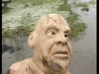 Fat woman fucked outdoors in the mud