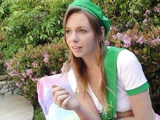 Alex Blake Fucks Her Scout Leader to Earn Her &quot;beaver Badge&quot;