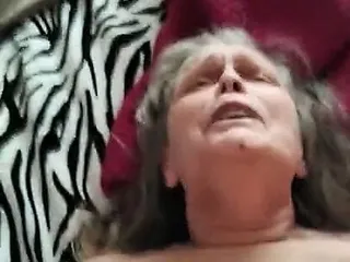 Granny on her back getting fucked PT1