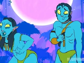 Hot Na&#039;vi Sex - ANIMATION Avatar