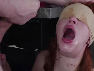 Face fucked Alexa Nova is rammed by cock