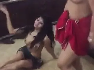 Indian Air hostess naked dance 