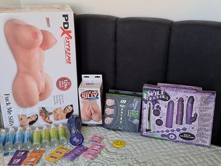My wife bought me some new sex toys... 4K