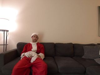 Santa Has a Huge Cock Christmas Gift POV