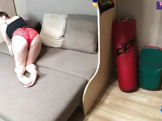 Stepmom Accidentally Got Stuck In The Couch