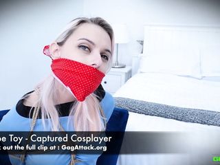 Chloe Toy - Star Trek Cosplayer in bondage (GagAttack.NL) 