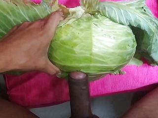 Cabbage With My Horny Big Black Cock And Balls For Dirty Desire Part-1