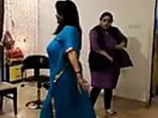 Indian aunty dances