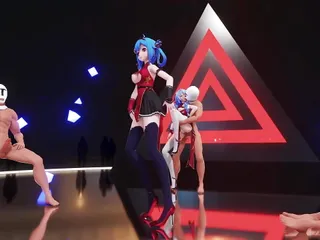Hot Dance &amp; Horny Sex (Hentai 3D)