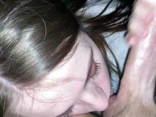 She always wants cum in her mouth full