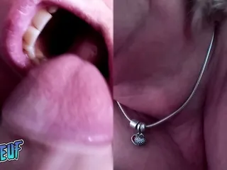 Compilation of a MILF mom swallowing cum