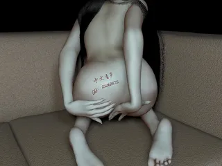 ASMR Chinese voice Masturbation record goddess stepsister&#039;s sultry masturbation 02