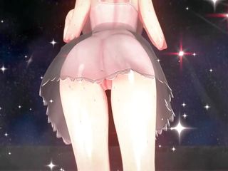 Sexy MILF In Transparent Nightie Sexy Dance (3D HENTAI)
