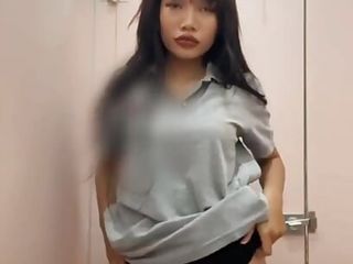 Emma Thai Goes Naughty and Play with Her Pussy in University