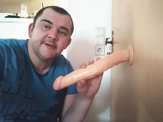 Stefan Recknagel anal mit 33cm dildo 
