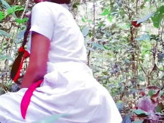 Desi school girl pissing outdoor jungle - Hashini hirunika 