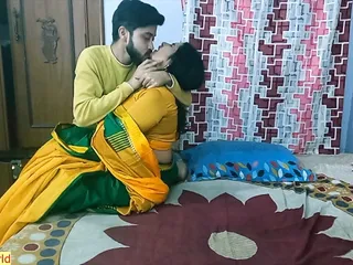 Indian teen boy has hot sex with friend&#039;s sexy mother! Hot webseries sex