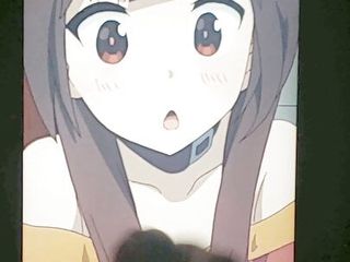 Cute Megumin anime cum tribute